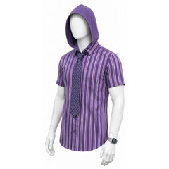 Cosplay Costume He-Man Les Maîtres de l'Univers(2026) Film Cosplay Chemise Violette Homme