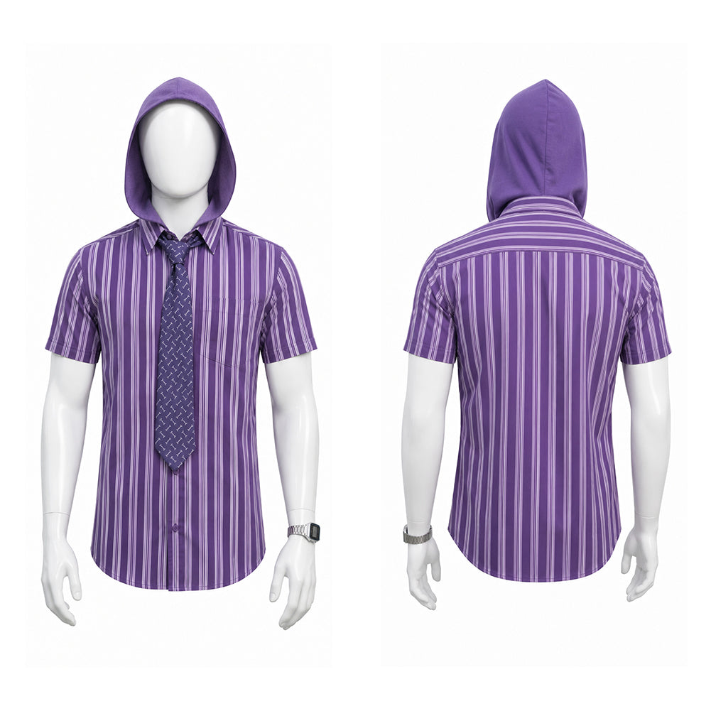 Cosplay Costume He-Man Les Maîtres de l'Univers(2026) Film Cosplay Chemise Violette Homme