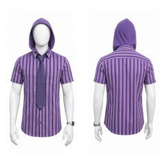 Cosplay Costume He-Man Les Maîtres de l'Univers(2026) Film Cosplay Chemise Violette Homme
