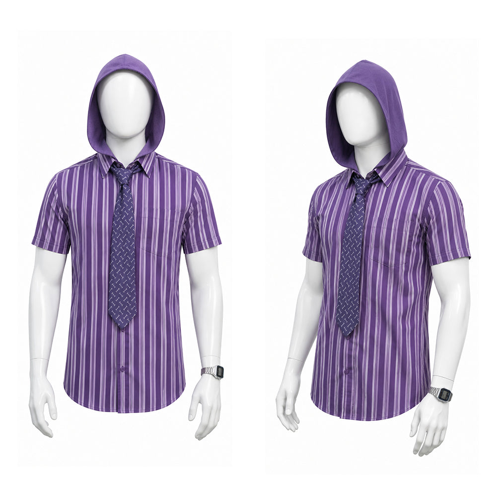Cosplay Costume He-Man Les Maîtres de l'Univers(2026) Film Cosplay Chemise Violette Homme