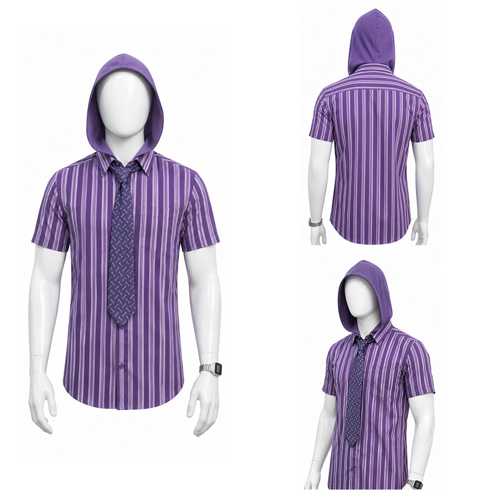 Cosplay Costume He-Man Les Maîtres de l'Univers(2026) Film Cosplay Chemise Violette Homme