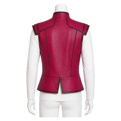 Cosplay Costume He-Man Les Maîtres de l'Univers(2026) Film Cosplay Haut Blanc et Manteau Rouge Homme