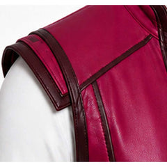 Cosplay Costume He-Man Les Maîtres de l'Univers(2026) Film Cosplay Haut Blanc et Manteau Rouge Homme