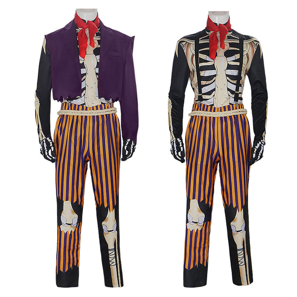 Cosplay Costume Hé‌ctor Rivera CoCo Film Cosplay Tenue Jaune Homme