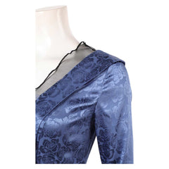 Cosplay Costume Helaena Targaryen House of The Dragon 3(2026) Robe Bleue Femme