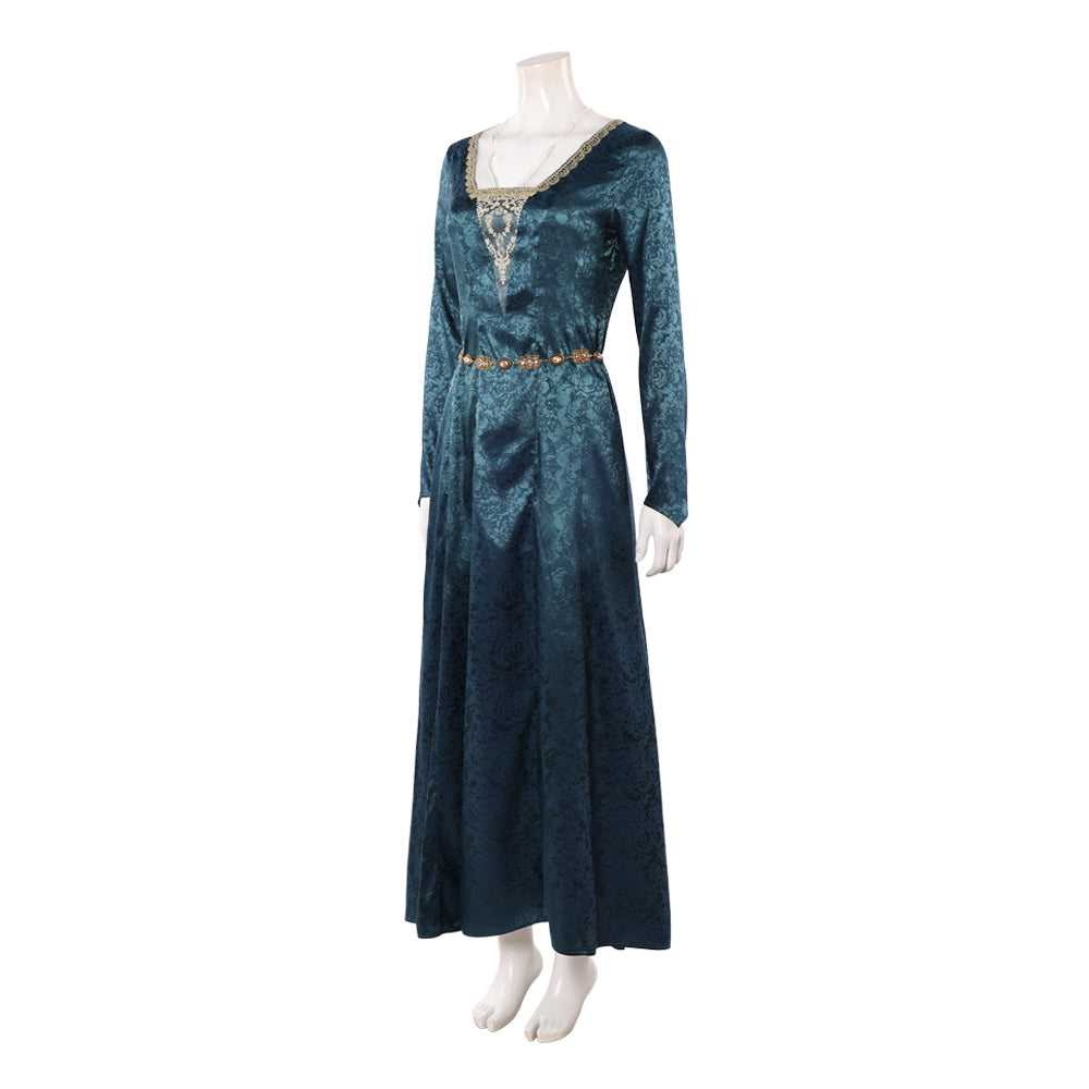 Cosplay Costume Helaena Targaryen House of the Dragon 3(2026) TV Cosplay Robe Verte Femme