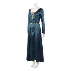 Cosplay Costume Helaena Targaryen House of the Dragon 3(2026) TV Cosplay Robe Verte Femme