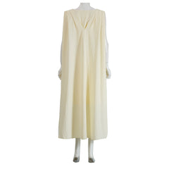 Cosplay Costume Helen The Odyssey(2026) Film Cosplay Robe Beige Femme
