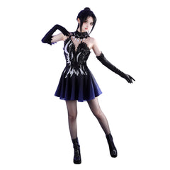 Cosplay Costume Hikaru Kamisaki Medalist Anime Cosplay Robe de Patinage Noire Femme