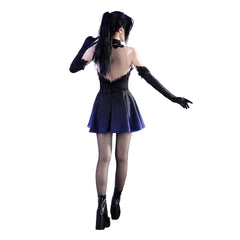 Cosplay Costume Hikaru Kamisaki Medalist Anime Cosplay Robe de Patinage Noire Femme