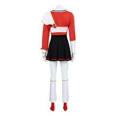 Cosplay Costume Hikaru Shidou Magic Knight Rayearth Anime Cosplay Tenue Rouge et Noire Femme