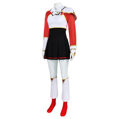 Cosplay Costume Hikaru Shidou Magic Knight Rayearth Anime Cosplay Tenue Rouge et Noire Femme