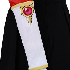Cosplay Costume Hikaru Shidou Magic Knight Rayearth Anime Cosplay Tenue Rouge et Noire Femme