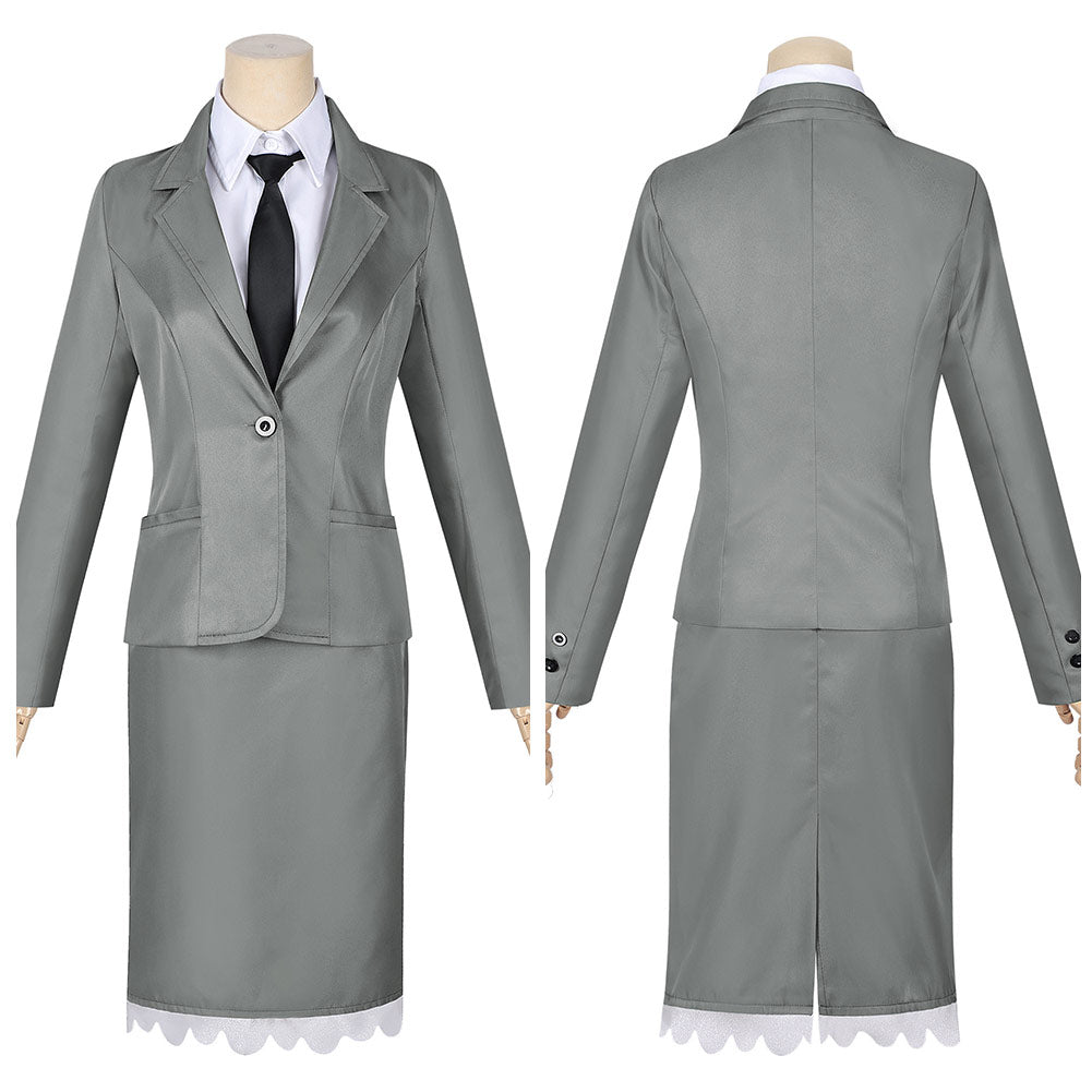 Cosplay Costume Hinagiku Kayou Shunkashuutou Daikousha: Haru no Mai(2026) Anime Cosplay Tenue Grise Femme