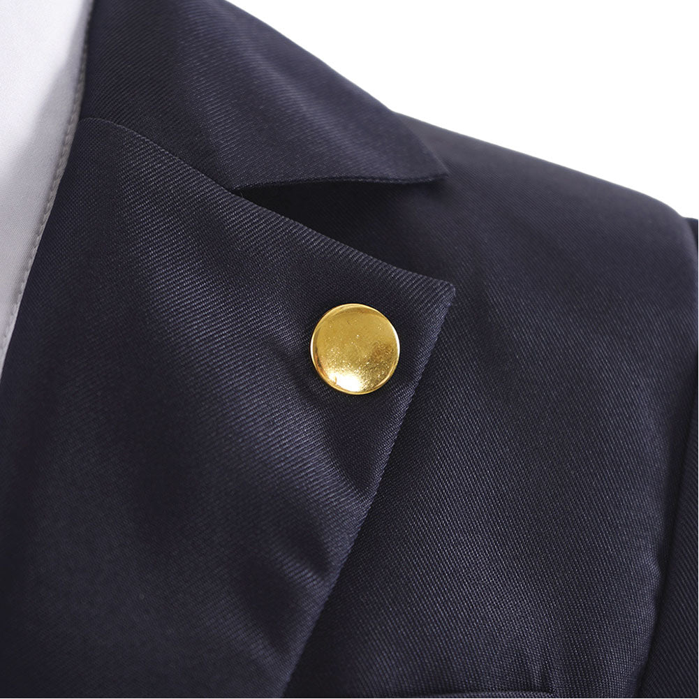 Cosplay Costume Hiromi Higuruma Anime Cosplay Tenue Noire Homme