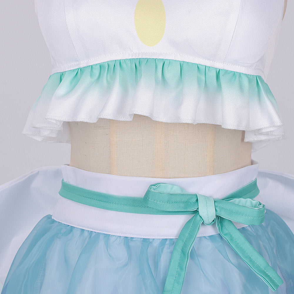 Cosplay Costume Iroha Sakayori Cosmic Princess Kaguya(2026) Anime Cosplay Maillot de Bain Bleu Femme