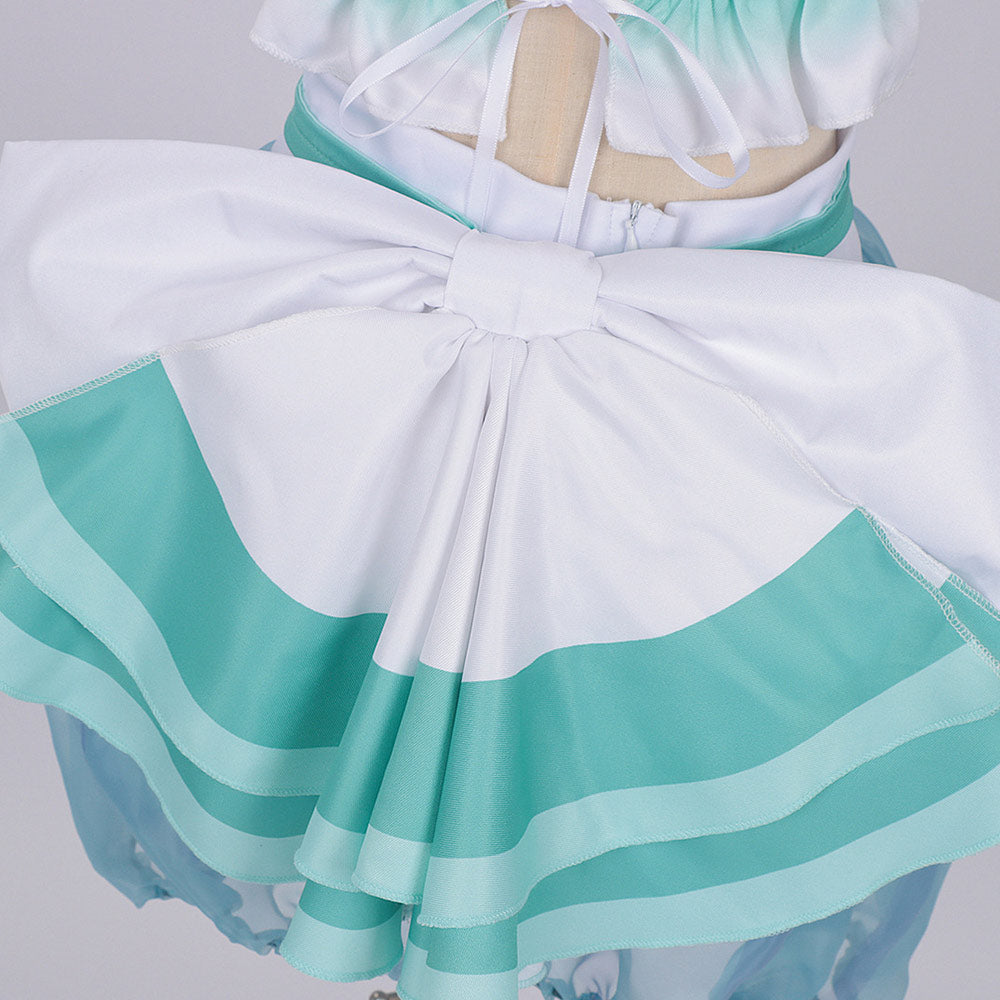 Cosplay Costume Iroha Sakayori Cosmic Princess Kaguya(2026) Anime Cosplay Maillot de Bain Bleu Femme