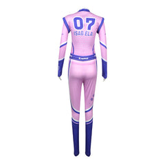 Cosplay Costume Isabella Encanto Film Cosplay Combinaison Rose Femme