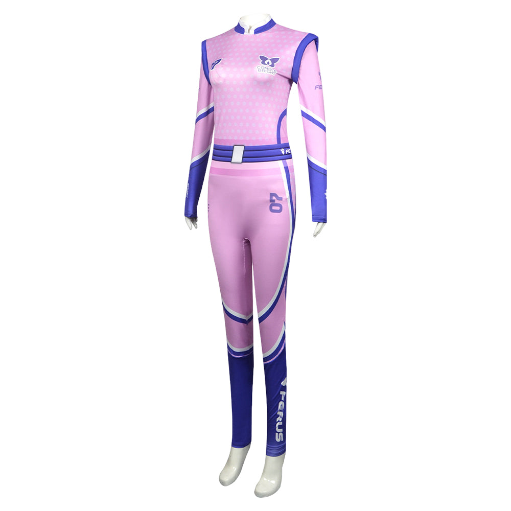Cosplay Costume Isabella Encanto Film Cosplay Combinaison Rose Femme