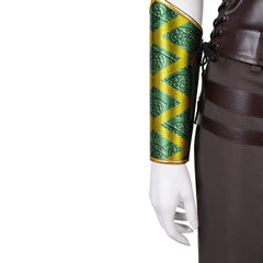 Cosplay Costume Jade Mortal Kombat 2 Film Cosplay Tenue Verte et Noire Homme