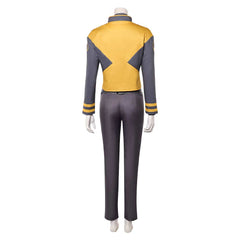 Cosplay Costume Jean Grey X-Men '97 Saison 2(2026) TV Cosplay Tenue Grise et Jaune Femme