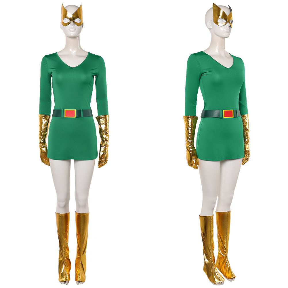 Cosplay Costume Jean Grey X-Men '97 Saison 2(2026) TV Cosplay Tenue Verte Femme