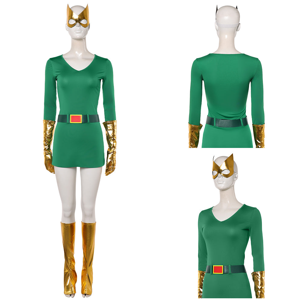 Cosplay Costume Jean Grey X-Men '97 Saison 2(2026) TV Cosplay Tenue Verte Femme