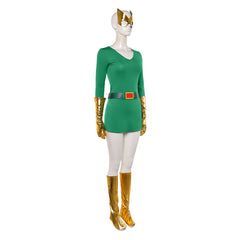 Cosplay Costume Jean Grey X-Men '97 Saison 2(2026) TV Cosplay Tenue Verte Femme