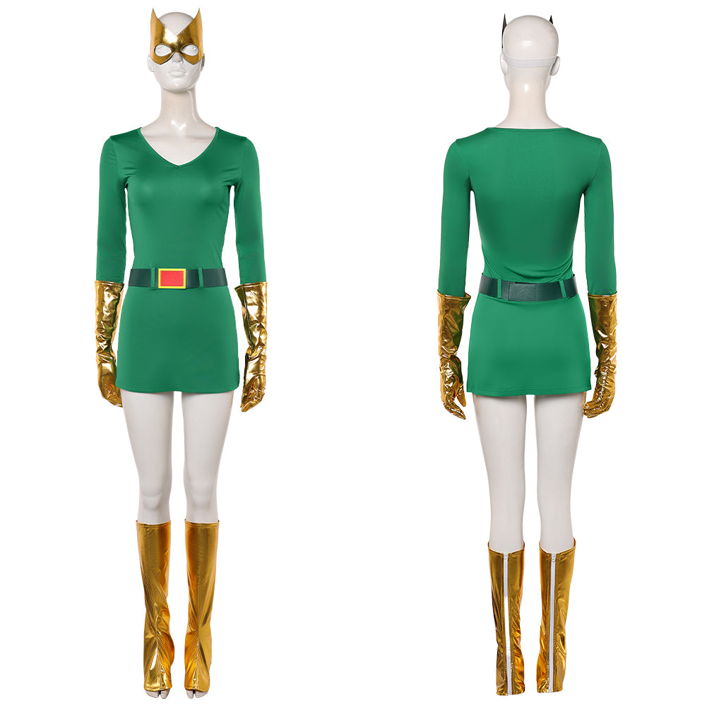 Cosplay Costume Jean Grey X-Men '97 Saison 2(2026) TV Cosplay Tenue Verte Femme