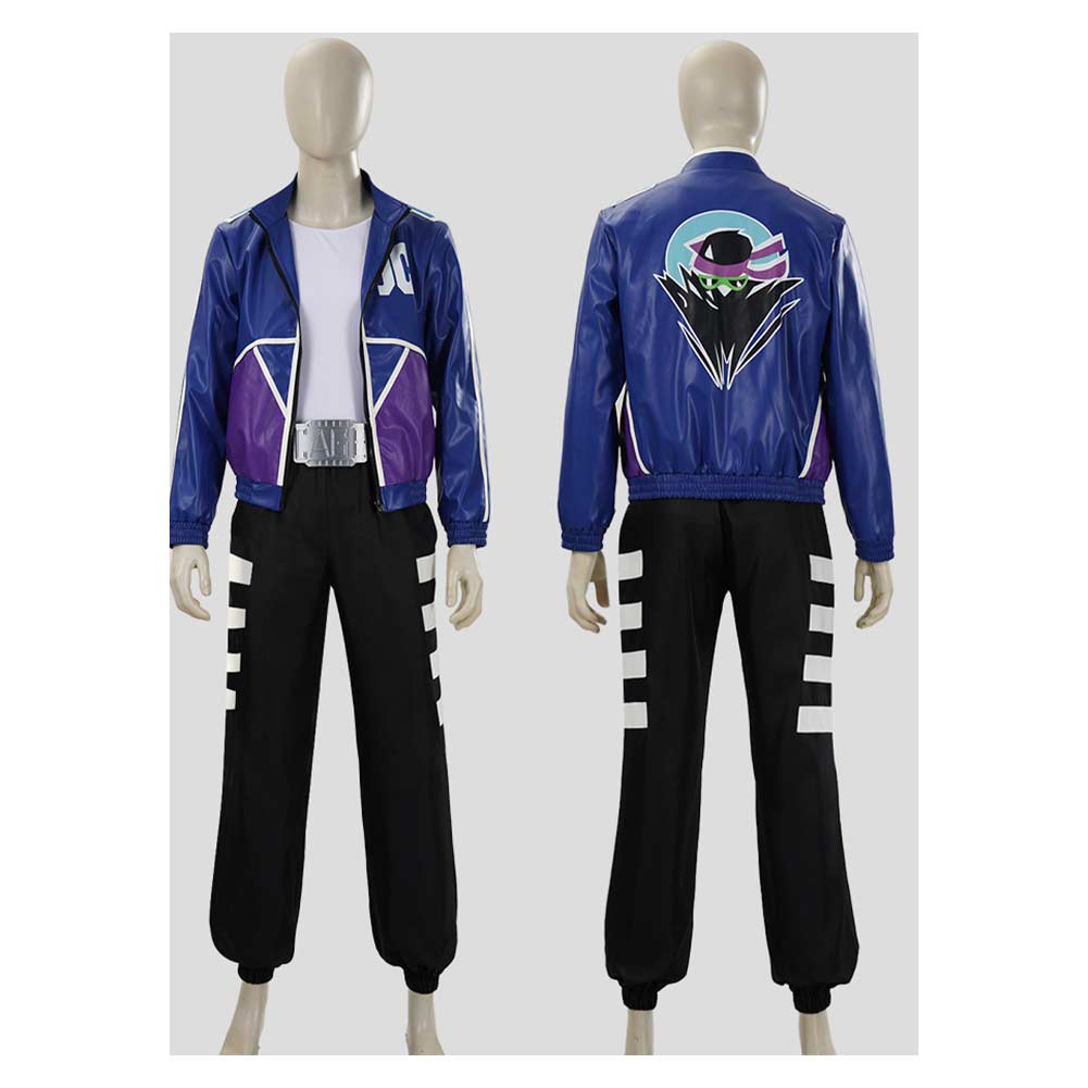 Cosplay Costume Johnny Cage Mortal Kombat 2(2026) Film Cosplay Tenue Bleue Homme