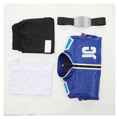 Cosplay Costume Johnny Cage Mortal Kombat 2(2026) Film Cosplay Tenue Bleue Homme