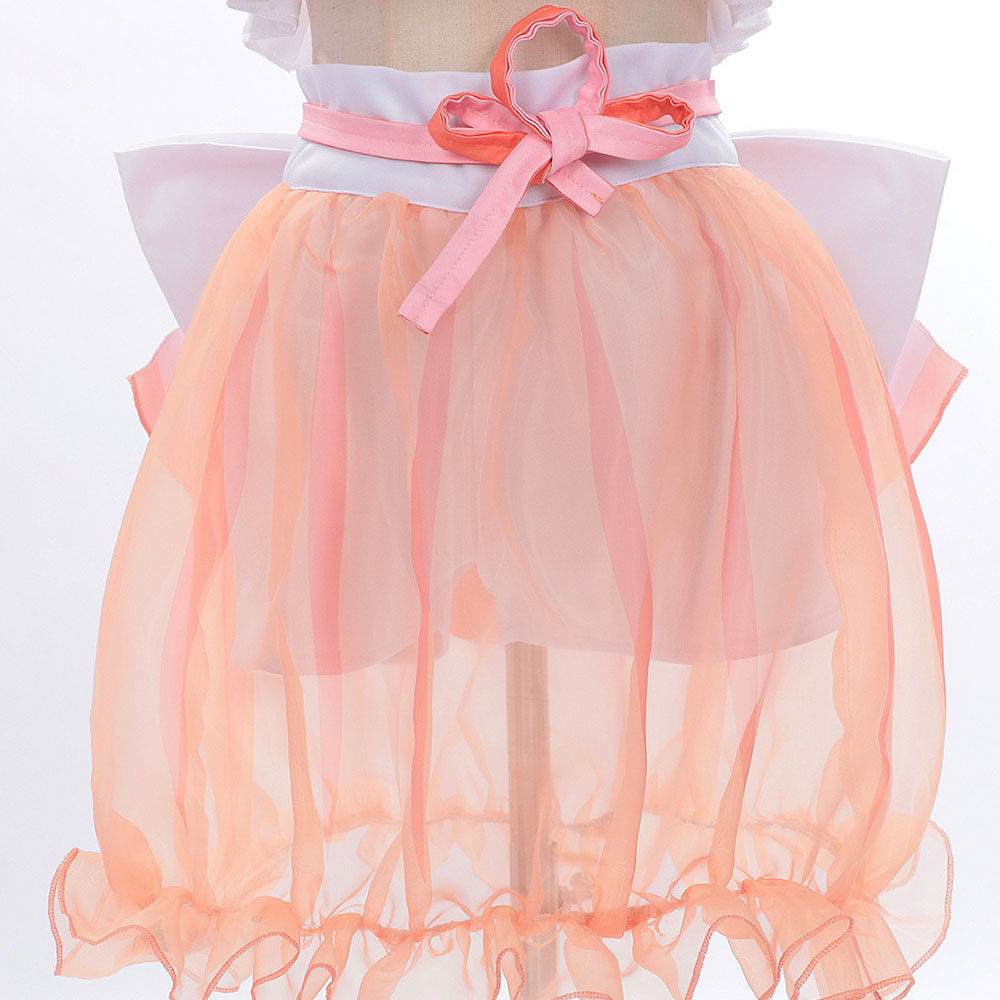 Cosplay Costume Kaguya Cosmic Princess Kaguya(2026) Anime Cosplay Maillot de Bain Blanche et Rose Femme