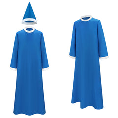 Cosplay Costume Kamek The Super Mario Galaxy Movie(2026) Film Cosplay Robe Bleue Homme
