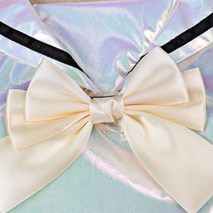 Cosplay Costume KAngel Needy Girl Overdose(2026) Anime Cosplay Tenue Argentée Femme
