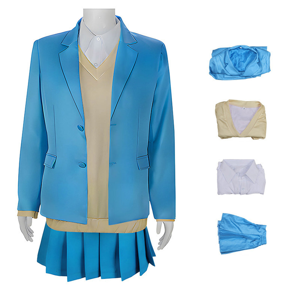 Cosplay Costume Kano Chinatsu Ao no Hako Saison 2(2026) Anime Cosplay Tenue Bleue Femme