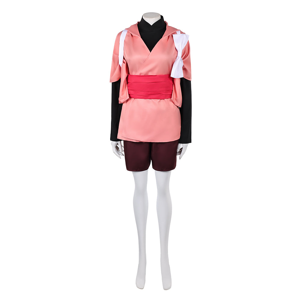 Cosplay Costume Kara La Guerre des Étoiles: Visions Presents(2026) TV Cosplay Tenue Rose Femme