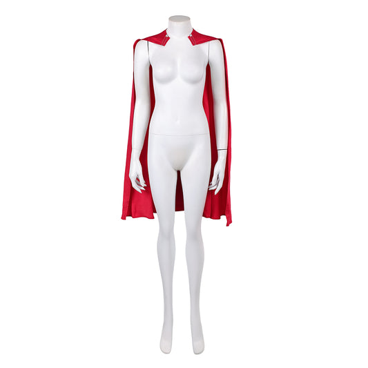 Cosplay Costume Kara Zor-El Supergirl(2026) Film Cosplay Cape Rouge Femme