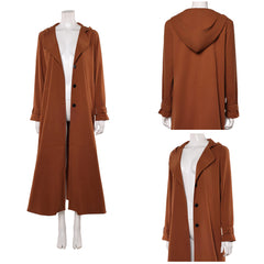Cosplay Costume Kara Zor-El Supergirl(2026) Film Cosplay Veste Marron Femme