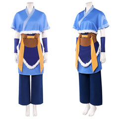 Cosplay Costume Katara Avatar Aang: The Last Airbender(2026) Film Cosplay Tenue Bleue Femme