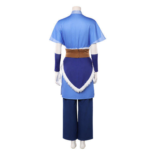 Cosplay Costume Katara Avatar Aang: The Last Airbender(2026) Film Cosplay Tenue Bleue Femme