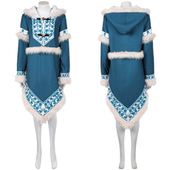 Cosplay Costume Katara Avatar: The Last Airbender 2(2026) TV Cosplay Veste Bleue Femme