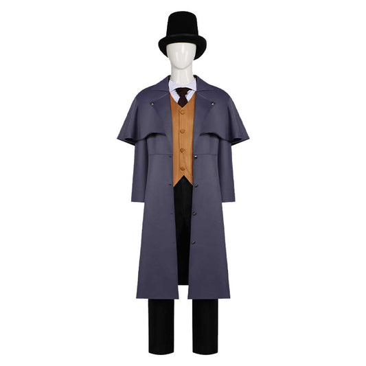 Cosplay Costume Klein Moretti Lord of Mysteries Anime Cosplay Tenue Bleue Homme