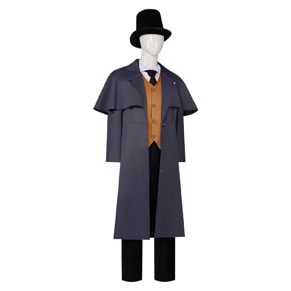 Cosplay Costume Klein Moretti Lord of Mysteries Anime Cosplay Tenue Bleue Homme