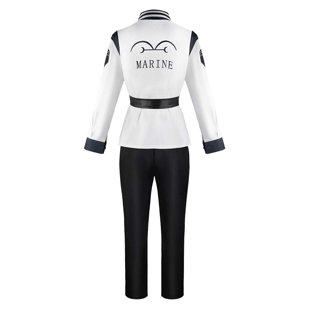 Cosplay Costume Koby One Piece Live Action 2(2026) TV Cosplay Tenue Blanche et Noire Homme