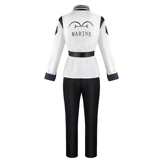 Cosplay Costume Koby One Piece Live Action 2(2026) TV Cosplay Tenue Blanche et Noire Homme