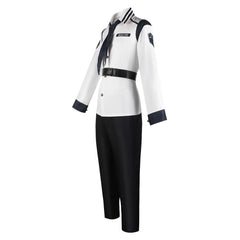 Cosplay Costume Koby One Piece Live Action 2(2026) TV Cosplay Tenue Blanche et Noire Homme