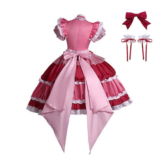 Cosplay Costume Kyoko Sakura Puella Magi Madoka Magica(2026) Anime Cosplay Robe Rose Femme