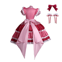 Cosplay Costume Kyoko Sakura Puella Magi Madoka Magica(2026) Anime Cosplay Robe Rose Femme