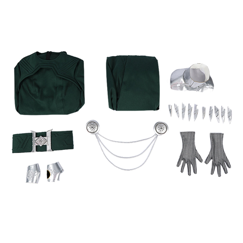 Cosplay Costume Latverian Witch Avengers 5(2026) Film Cosplay Robe Verte Femme