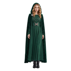 Cosplay Costume Latverian Witch The Avengers Film Cosplay Robe Verte Femme